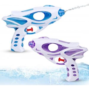 Kal-Pistolets Et Fusils À Eau,Lot De 2 Mini-Pistolets À Eau Pour Enfants, Portée De Pulvérisation D'eau De 3 À 6 M - Neuf