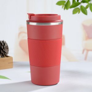Tasse De Voyage Réutilisable - Isolation Thermique Sous Vide - Bouteille En Acier Inoxydable Pour Boissons Chaudes Et Froides - Neuf