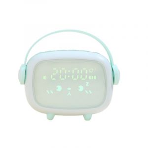 Petit Réveil Montre Enfant Réveil Vert - Neuf