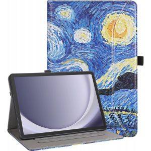 JGD-&Eacute;tui pour Samsung Galaxy Tab A9 Plus/a9+ Support Multiangle Housse pour Samsung Tab a9 Plus Coque 11 Pouces SM-X210/SM-X216,Ciel &eacute;toil&eacute; - Neuf