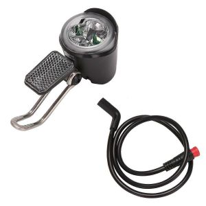E-Bike Led Phare 6v 12v 24v 36v 48v 60v Vélo Phare Avant Étanche Con - Neuf
