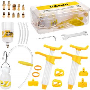 Mevronisshop-Kit De Purge De Frein De V&eacute;lo Pour Frein &Agrave; Disque Hydraulique Pour Vtt Mtb, Convient Pour Shimano, Magura, Tektro, Sram Series, Kit De Purge De Frein &Agrave; Disque Hydraulique Universel, Seri - Neuf