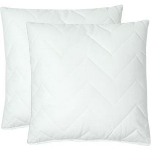 Trahoo-Set De 2 Oreillers Antiallergiques, Oreiller De Sommeil, 40x40 Cm - Neuf