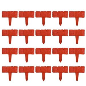 Feuille Rouge,Clôture En Plastique,Cour,Pelouse,Villa,Décoration,Petite Clôture - Neuf