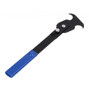 Extracteur de joint d'huile moteur réglable Conception à double embout de crochet Outil de réparation ergonomique universel en acier au chrome-molybdène - Neuf