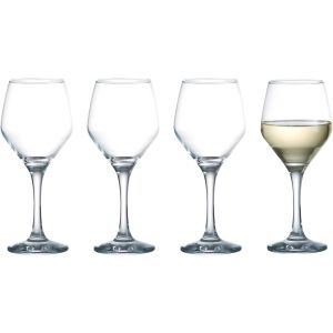 Majestic Lot De 4 Verres &Agrave; Vin Blanc 33cl - Neuf