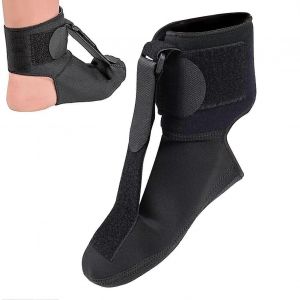 La nuit Attelle de Pied de Soutien pour la Fasciite Plantaire Traitement, de Grande Taille, R&eacute;glable, Confortable, perm&eacute;able &agrave; l'air - Neuf