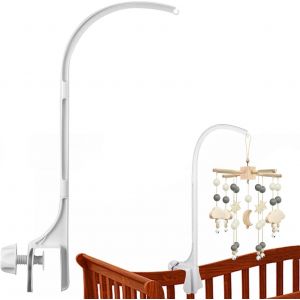 Yemaesre-Support Mobile Pour Lit De Bébé, Support De Sonnette, Support Mobile, Table À Langer, Support Mobile Pour Bébé (Sans Jouets Et Sans Module De Boîte À Musique) - Neuf