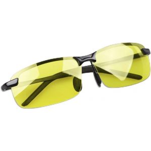 Lunettes De Soleil Polarisées Photochromiques De Sécurité Pour Homme Et Femme - Protection Uv400 - Anti-Reflet - Pour Conduite De Jour Et De Nuit - Cyclisme - Ski Golf Course À Pied - Cyclis[Z2398] - Neuf