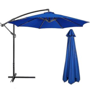 Parasol De Jardin Rond D'exterieur De 3 M Avec Bras De 6/8 Pouces - Neuf