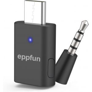 lbgwp60-Usb-C Bluetooth Audio Dongle, Cle Bluetooth Adaptateur Pour Pc Ps5, Avec Micro Séparé, Aptx-Adaptive Audio Sans Fil Transmetteur Pour Connecter Écouteur/Enceinte (Uniquement Audio) - Neuf
