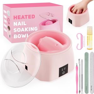 Bol À Trempage De Vernis À Ongles Électrique: 36w Chauffage Rapide Dissolvant De Acetone Uv Vernis Semi Permanent - Gel Ongle Cuticle Remover Machine Pour Manucure - Neuf