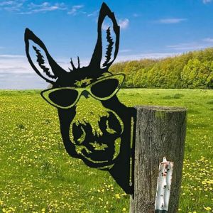 280 x 290mmDéco Jardin Fer Rouillé Silhouette Noire Rouillée Décoration Rouille de Ferme Métal Rouille Décorative Vache Décoration Rouille Animale Peut Etre Utilisée Pour le Jardinla Ferme (vache) - Neuf