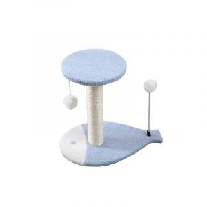 Chat Tour D'escalade Avec Bal De Printemps, Griffoir Et De La Corde, De Petits Poissons En Forme De La Structure D'escalade Pour Les Chats - Neuf