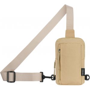 NSIECD-Sac à Bandoulière Étanche, Sac de Poitrine Homme, Sling Épaule Cross Body Bag, Imperméable Léger Sac de Poitrine Sac à Dos à Bandoulière pour Voyage Sports de Plein Air - Neuf