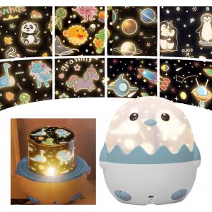 Bnhgc-Veilleuse Enfant Dinosaure Jouets Pour Garçon 3-5 Dinosaure Pour Garçon 3-12 Ans Fille Anniversaire Projecteur Galaxy Lumière Chambre Enfant Veilleuse Enfant - Neuf