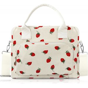 Sac Isotherme Repas Femme U2013 Bo&icirc;te &Agrave; D&eacute;jeuner Avec Bandouli&egrave;re R&eacute;glable | Sac Isotherme &Eacute;tanche Et R&eacute;sistant &Agrave; L'Huile Pour Le Travail, L'&Eacute;cole, Les Pique-Niques Et Les. - Neuf