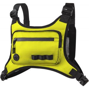 Acdsgd-Sac De Poitrine Pour Homme - L&eacute;ger - Tactique - Sac De Sport - Sac &Agrave; Bandouli&egrave;re - Sac &Agrave; Dos De Course &Eacute;tanche Avec Poche Et Espace De Rangement Suppl&eacute;mentaire Pour L'entra&icirc;nement, La Course - Neuf