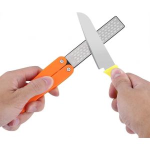 Double Face, Pierres À Aiguiser, Pierres À Aiguiser Outil, Couteau Aiguiseur De 600# - Neuf