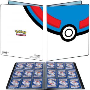 Portfolio Pok&eacute;mon - Ultra Pro - Super Ball - A4 - 9 Cases - Neuf