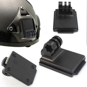 Zk- Pour Gopro Hero Action Camera Support Casque Adaptateur de montage en aluminium Pour Gopro 8 7 6 5 4 3 Chasse Militaire Cs Nvg Support de montage - Neuf
