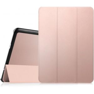 Étui Housse Pour Samsung Galaxy Tab S2 9.7"" T810n / T815n / T813n / T819n - Coque De Protection Mince Et Léger En Cuir Pu Case Cover Avec Fonction Sommeil/Réveil Automatique, Or Rose - Neuf