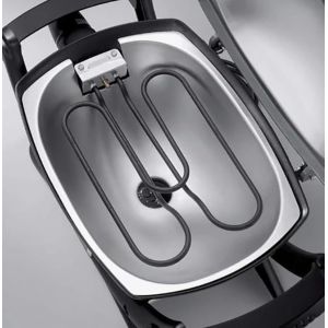 &Eacute;l&eacute;ment chauffant 66631 pour barbecue &eacute;lectrique Weber - &Eacute;l&eacute;ments chauffants de rechange - Compatible avec barbecue Q140, Q1400 - Fumoir &eacute;lectrique - Pour l'ext&eacute;rieur et l'int&eacute;rieur - Gris - Neuf