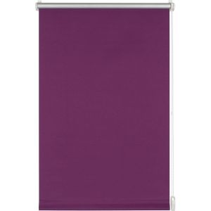 Store Enrouleur Occultant Thermique &Agrave; Coller Ou Clipser, Grande R&eacute;flexion De La Lumi&egrave;re, &Eacute;conomie D'&eacute;nergie, Opaque, Kit De Montage Inclus, Store Thermique Easyfix, Violet, 60 X 150 Cm (Lxh) - Neuf