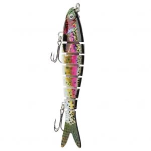 Leurres De Peche Leurres De Peche A Nage Multi-Articules Leurres De Peche A L'achigan A Enfoncement Lent (13,5 Cm/27 G) 2# - Neuf