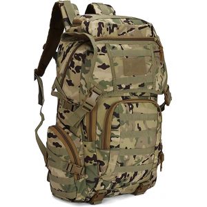 KALANKA-Sac à dos tactique 35L qualité militaire - Grand sac d'assaut étanche pour 3 jours, sac MOLLE, sac à dos de randonnée/camping grande capacité - Neuf