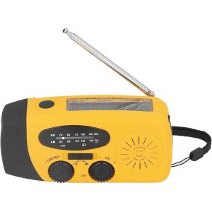 Radio Solaire &Agrave; Manivelle,Ipx3 &Eacute;tanche,Lanterne Radio Solaire,Chargement Usb Portable Multifonctionnel Pour Le Camping (Mod&egrave;le Japonais) - Neuf