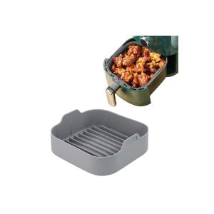 Rev&ecirc;tement En Silicone Pour Friteuse &Agrave; Air Chaud : Nettoyage Facile Et Circulation De La Chaleur Optimale, R&eacute;utilisable Et Durable, 20,5 Cm - Neuf
