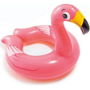 Kal-Bouée De Natation Aquatique - Jouet Pour Le Bain, La Pataugeoire - Tête D'animal - Différents Motifs (Flamant Rose) - Neuf
