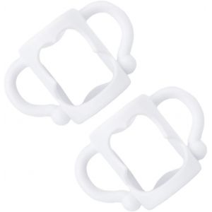 2pcs Bottle Handle Baby Bottle Sleeves Bottles Baby Formula Container Wide Neck Bottle For Baby Grip Water Bottle Baby Bottle Holder Grip Bottle Grip Bottle Grip - Neuf