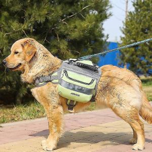 Sac a dos pour chien de taille moyenne et grande, ideal pour la randonnee, le camping ou l'entrainement - Neuf