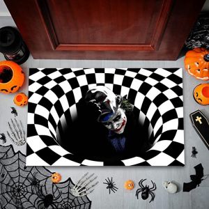Paillassons D'halloween ¿ Clown 4, Paillassons De Clown D'halloween Effrayants, Paillassons D'horreur De Clown D'égout, Vision Stéréo 3d, Paillassons D'horreur Intérieur Ou Extérieur - Neuf
