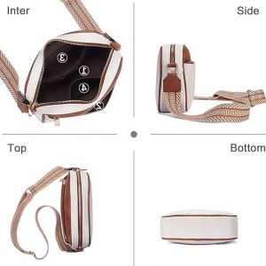 Petit sac &agrave; bandouli&egrave;re tendance pour femme, id&eacute;al pour t&eacute;l&eacute;phone portable (B) - Neuf