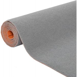 Tapis De Couloir,300 X 120 Cm,Antid&eacute;rapant,Anti-Salissures,Lavable,Au M&egrave;tre,Moderne,Pour Couloir,Entr&eacute;e,Salon,Bureau - Gris Clair - Neuf