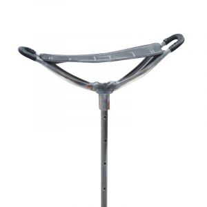 Canne Si&egrave;ge En Aluminium, Hauteur 50-80cm, 35 X 10cm - Neuf