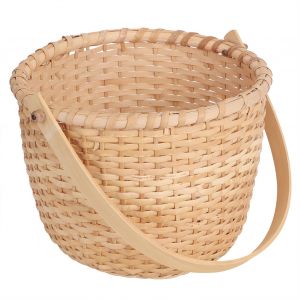Hjlian Panier De Rangement En Rotin Fait Main, 21,5 X 15,5 Cm, Pour Fruits, Articles Menagers - Neuf