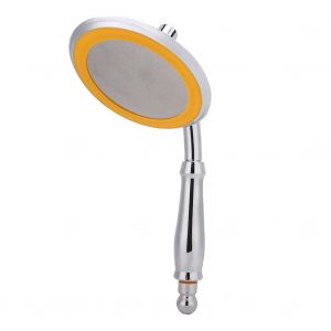 HJLIAN Pommeau de douche multifonction 6 pouces, pulverisateur a 360 degres pour salle de bain, economie d'eau, G1/2 - Neuf