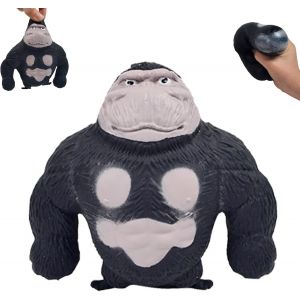 SANSH-Squeeze Jouet,Gorilla Toys,Figurine de Gorille Anti Stress,Jouet Anti-Anxiété et Anti-Irritabilité,Gorilla Singe Singe Toy,Jouet Anti Stress Enfant Gorille,Jouet Doux à Presser - Neuf