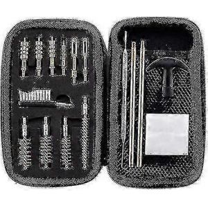 Kit De Nettoyage D'arme À Feu .22.357.38.9mm.45 Calibre Fusil Bronze Bore Brosse Et Laiton Jag Adaptateur SZRH A-F - Neuf