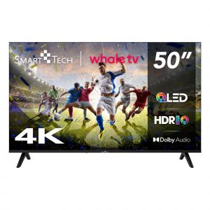 Smart Tech TV QLED 4K UHD 50" (127cm) Smart TV Whale OS-50QH02K- Molotov, Netflix, Prime Video, Disney+ 3xHDMI - 2xUSB; Son Dolby - Neuf