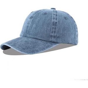 Unisexe En Coton Casquette De Baseball S'adapte Hommes Femmes Denim Lavé Réglable Papa Chapeau - Neuf