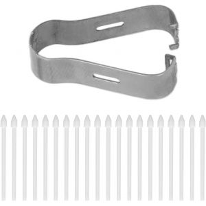 Lot De 20 Embouts De Rechange, S Pen Stylet Avec Pince &Agrave; &Eacute;piler Pour Stylet Tactile, Embouts De Rechange Pour Galaxy S6/S6Lite/S7/S8/S9/Note10/Note20/Note10+/Note20 Ultra/S21U/S22U[STY9131644] - Neuf