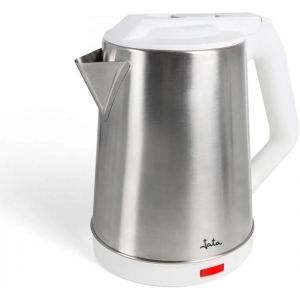 Jeha1723 Bouilloire Électrique 2 L 1500 W Vitesse D'Ébullition Imale Corps En Acier Inoxydable Pichet Sans Fil Couvercle Rabattable Indicateur De Niveau D'Eau - Neuf