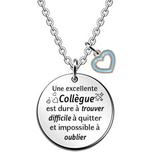 Kal-Colliers Meilleure Amie Cadeaux D'anniversaire Pour Femmes Hommes Pendentif Collier Collègues Noël Souvenir Amitié Apprécier Bijoux Ami Graduation Adieu Retraite Fleur Souvenir - Neuf