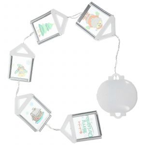 Noël LED Ornement Suspendu Noël Éclairage Pendentif Décoration de Noël Pas de batterie - Neuf
