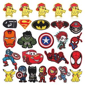 Paquet De 26 Patchs De Repassage Pour Vêtements,Patchs De Repassage,Fournitures De Couture Et De Réparation De Tissus - Neuf